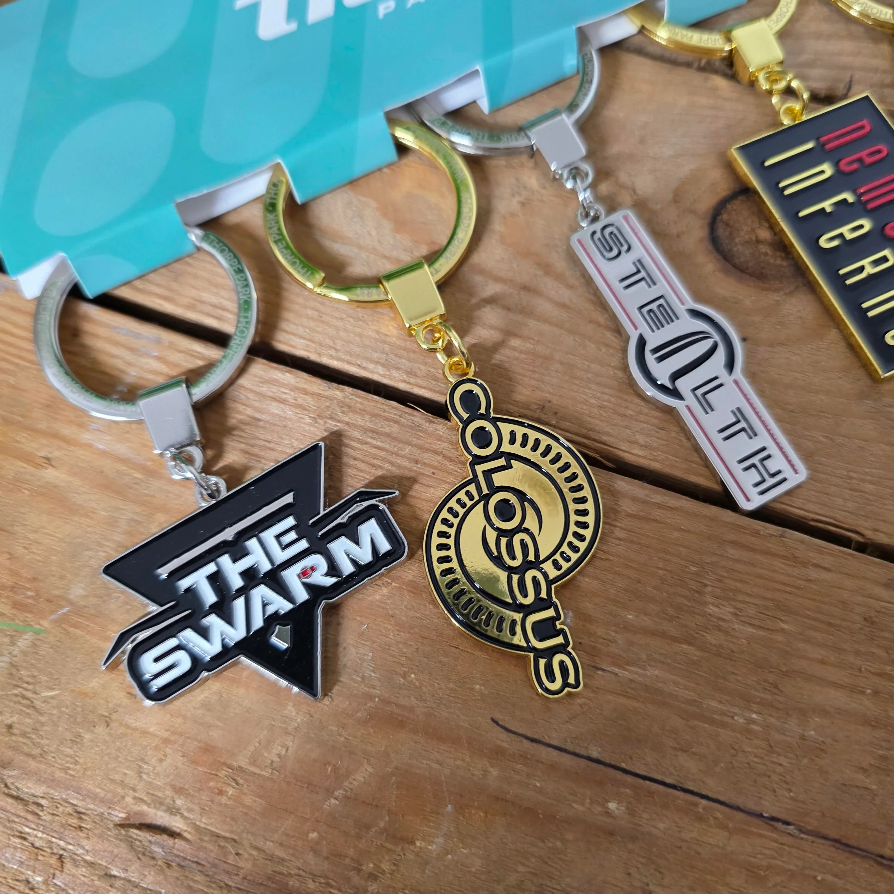 Thorpe Park Keyring Set - Image 2